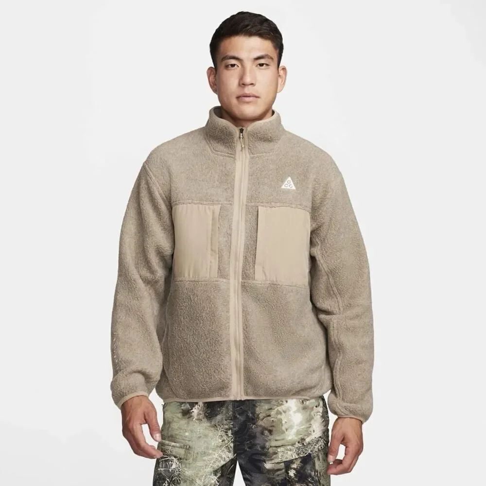 Nike ACG Arctic Wolf Fleece Full ZIP Winter Jacket FN0372-247 Large NWT $180